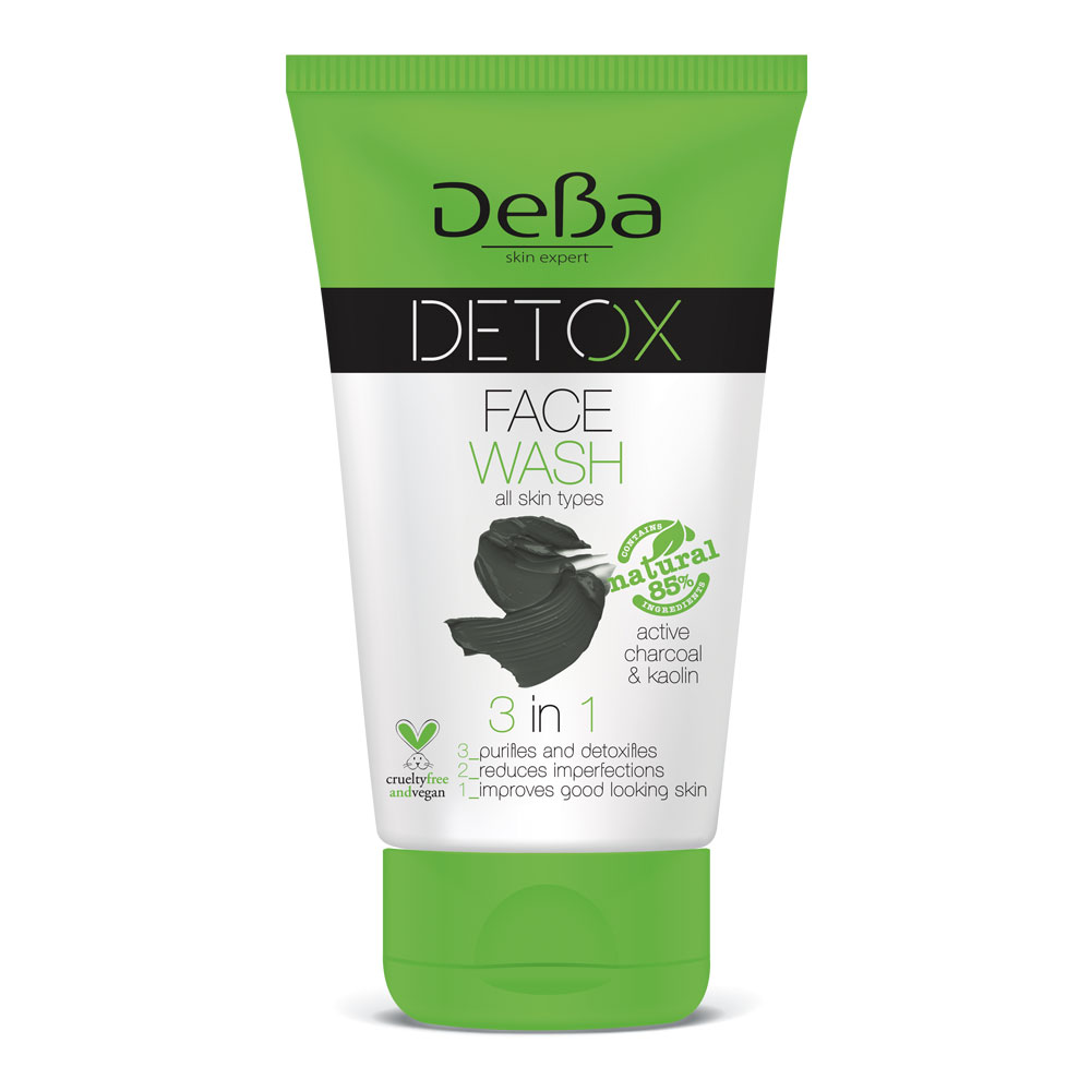Face Wash with Charcoal and Clay